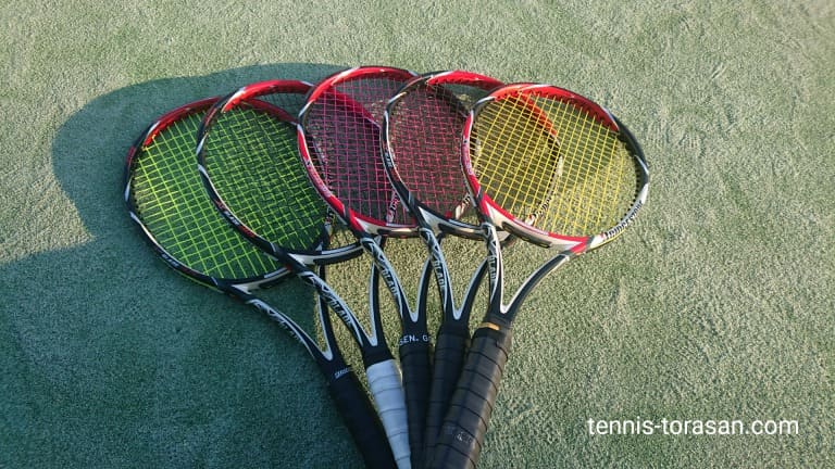 バボラのポリエステルガット（ストリング）5種類を打ち比べて違いを徹底比較! | テニスタイガーの部屋