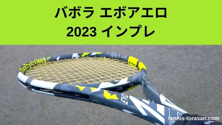 バボラ エボ アエロ 2022 2023 インプレ 評価 感想レビュー スピン特化 
